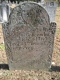 Headstone of Abigail Baker